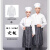 磐古精工食堂厨师工作服厨师服长袖订做防水 长袖+帽子 XL 