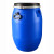 加厚法兰桶 油桶 泔水桶 密封桶 化工桶 塑料桶 圆桶 大蓝桶 发酵桶 160升蓝色全新料特厚法兰桶
