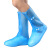 禹选工品 防雨鞋套 注塑雨靴防滑加厚耐磨成人防水鞋套 彩蓝 L 