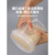 密封塑料桶大口加厚酒酿桶商用打包醪糟米酒罐容器圆形带盖定制 1L白色加厚-带提手x1个
