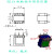 EE13电蚊拍专用变压器 电蚊拍配件 高频变压器线圈匝数可定制 EE15(4+2)1600T
