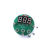 DYQT定制XHW1819圆形面板安装数字温控器圆型孵化温 AC110220V通用控温50~110度