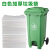 臻安心 白色大垃圾袋大号加厚物业透明塑料装被子一次性垃圾桶收纳袋商用 50*60/100只	