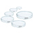  安达通 玻璃培养皿 实验室用培养皿高硼硅玻璃培养皿玻璃平皿 实验仪器实验器皿 60mm