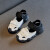 Supnba21女童凉鞋儿童2024年夏季年新款夏季单网框子鞋透气中大童运动镂空 XHXL-2256玫红 31码/内长约19.6厘米