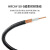 博扬 1/2S超柔射频馈线软馈管 二分之一阻燃馈线皱纹铜管电缆 50欧姆50-9 10米 BY-HRCAY-50-9
