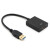 笔记本台式USB转HDMI转换器USP30转接显示器VGA高清口连接线适用 USB30转VGA15针接口白色 25cm