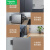 名迪冰箱专用内嵌式插座面板型五孔隐形86嵌入式防水开 白色10a普通版