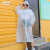 金诗洛 KY029 一次性连体雨衣雨披 EVA时尚旅游户外成人雨衣 工厂雨衣 蓝色 松紧