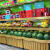 水果架子定制水果店货架展示架超市生鲜百果园水果货架中岛柜 波浪中岛m