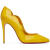 路铂廷（Christian Louboutin） 618女士黄色HOTCHICK100MM高跟鞋 Yellow 38 IT