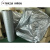 聚氨酯发泡胶现场包装用塑料薄膜发泡剂包装缓冲材料泡沫胶打包膜 灰色(1米)90CM宽