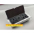 桌面多媒体插座隐藏嵌入式信息盒 USB会议办公桌面板多功能接线盒 WS02  2电1USB  拉丝银