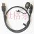 USB转接线面板安装型90弯头连接线母座转接头22mm孔穿板MSDD90350 MSDD90341-3.0-3m