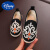 迪士尼（Disney）儿童绣花鞋男童传统复古布鞋老北京汉服鞋子透气软底中国风古代鞋 T505黑色 25 内长约14.6cm