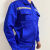 工作服 反光条修身棉分体套装劳保长袖工地船员蓝全工艺车间耐磨 蓝色 16584A