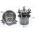 不锈钢压力桶304压力罐点胶机高压桶气动灌胶储料桶可定做 8L201不锈钢压力桶