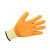 代尔塔 DELTAPLUS 201730劳保手套 工作手套 透气 乳胶涂层防撕裂 橙色 8码