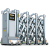 金朗德不锈钢电动伸缩门工厂学校别墅厂房用移动大门可定制 定制-每米