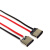 USB TYPE-C母座焊线2PIN带硅胶线适用LED灯饰充电口typec充电接口 5个装
