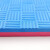 赫思迪格 跆拳道地垫 加厚泡沫地垫隔音减震体能训练保护垫 红蓝-五道纹2.5cm厚 1*1米 HGJ-1822
