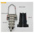 SNAYN NXJ型四芯集束耐张线夹高低压挂板拉杆式电力金具NXJ-35-5010KV拉杆式 