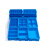 塑料收纳零件盒分格多格盒归类整理分类五金工具螺丝周转箱长方形加厚 4120十二格：400*300*120（加厚）