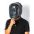 手持式电焊面罩半自动焊帽氩弧焊工塑料防水加厚焊接焊机脸部 面罩送8号镜片10黑10白