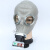 防毒全面具罩喷漆化工甲醛火灾消防防毒面具装修全面罩 皮脸+5号小铝滤毒罐