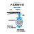 定制适用D71X-16手动手柄蝶阀对夹球墨铸铁304四氟不锈钢板DN50 80 100150 国标DN65-四氟不锈钢板