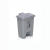 星工（XINGGONG）塑料垃圾桶  30L灰色
