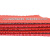 金诗洛 S型PVC镂空地毯 塑胶防水泳池垫浴室厕所防滑垫 3.5厚1.2m宽*1m红色 JM0020