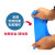 丁腈乳胶手套100只加厚耐用防油防水一次性丁晴防护橡胶 蓝色 标准型丁腈100只 均码