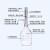 瓶口分配器 TKJ30可调式定量加液器 实验室液体分配器套装 透明瓶套装-1000ml