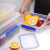 保鲜盒冰箱专用食品级大容量塑料PP密封盒厨房商用收纳盒摆摊盒子 无卡扣透明-3.0L25*17.