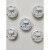 蒂森电梯按钮BA21GG01圆形和特殊直径小款BA21GDC24VA4N101577 白字灯亮蓝光