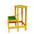 绝缘高低凳 玻璃钢绝缘凳高低凳电工凳高压电力可移动式双层梯凳子单三层平台MYFS 两层 高80cm*60*50