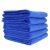天气不错超细纤维洗车毛巾擦车布玻璃清洁毛巾 加厚6条装蓝色（大*1中*2小*3）