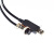 USB转小航空头5芯 适用于A12+称重仪表连PC RS232串口通讯线 USB款(FT232RL芯片) 1.8m