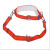全身电工安全带国标爬电杆电力双保险带户外专用安全腰带 红色电工双板钩围杆带