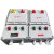 XMSJ防爆按钮盒 防爆控制按钮 LA53-2 1/3钮启动停止急停带罩旋钮开关定制 三钮(红灯+绿钮+红钮)
