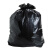 威厉固得 大号黑色塑料袋 酒店物业办公商用大尺寸平口垃圾袋 60*80cm(100只)