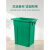 户外垃圾桶内胆玻璃钢方形内桶铝塑内筒室外果皮箱环卫塑料收纳桶 铝塑方桶28*31*43CM