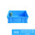 万汇尔加厚周转箱塑料零件盒子长方形收纳箱螺丝盒工具箱料货胶框可带盖 380箱 外420*305*150