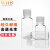 WHB卧宏生物细胞培养基瓶密封透气盖方形PET血清瓶TC处理无菌带刻度透明试剂瓶60ml-1000m 100ml 大口方瓶-无菌-25个/包