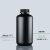 黑色避光塑料瓶大小口125ml250ml/500ml/1000ml试剂样品瓶HDPE密 小口500ml