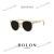 暴龙（BOLON）太阳眼镜2023新款偏光黑超墨镜男女BL3112 BL3105A21 奶茶色镜框_深空灰镜