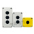施耐德塑料按钮盒XALB01C 02C 03C 01YC 急停XALJ01C黄色IP65防护 XALB01C 白色 单孔 不含按钮