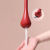 意大利捷仕 自动感应面盆创意吊顶水滴入墙式水 玫瑰金色水滴感应标配1.6米
