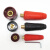 OLOEY电焊机快接头/焊机插头欧式DKJ10-25-35-50-70直流逆变电焊机配件 1025插头（红色）